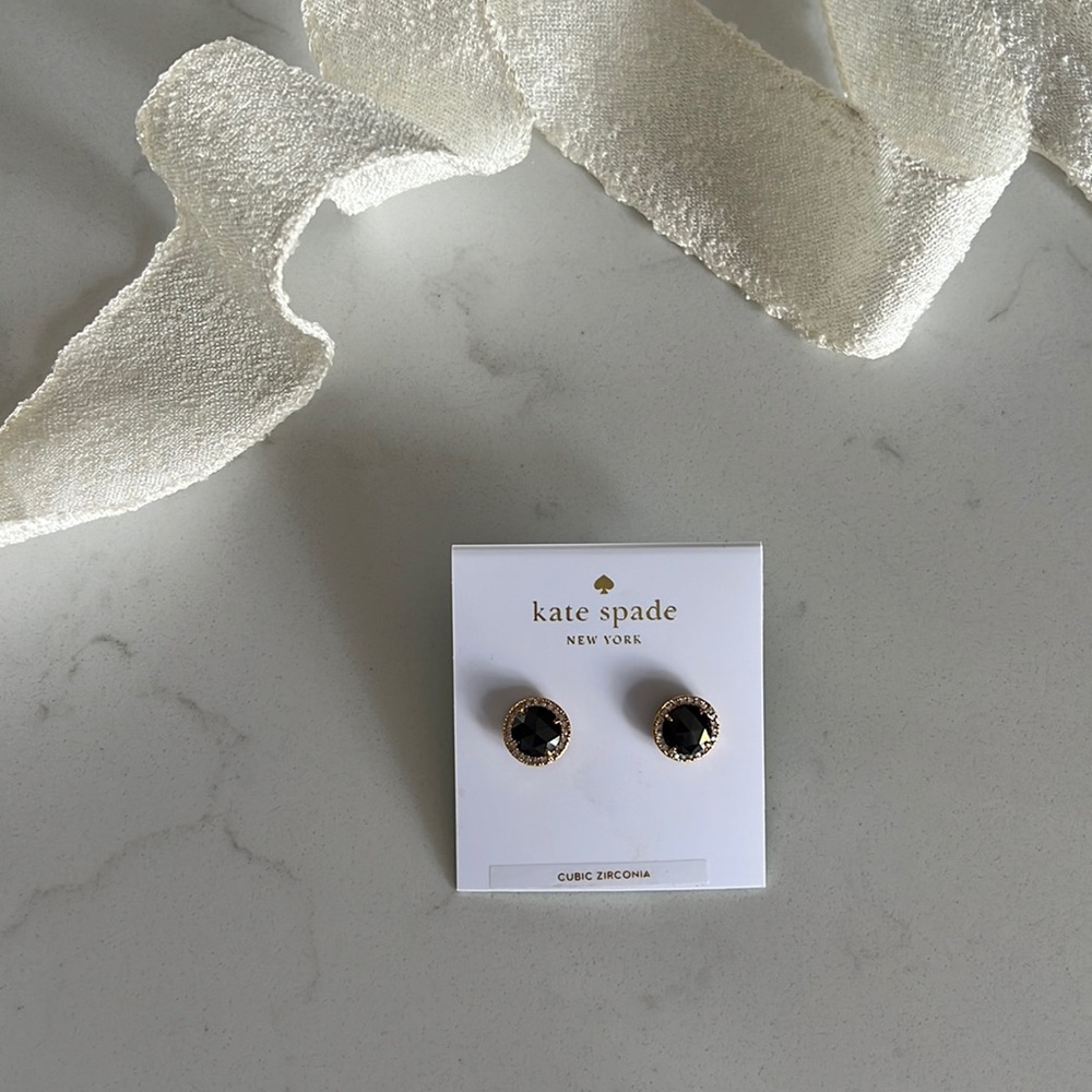 Kate Spade Bright Ideas Earrings in Black